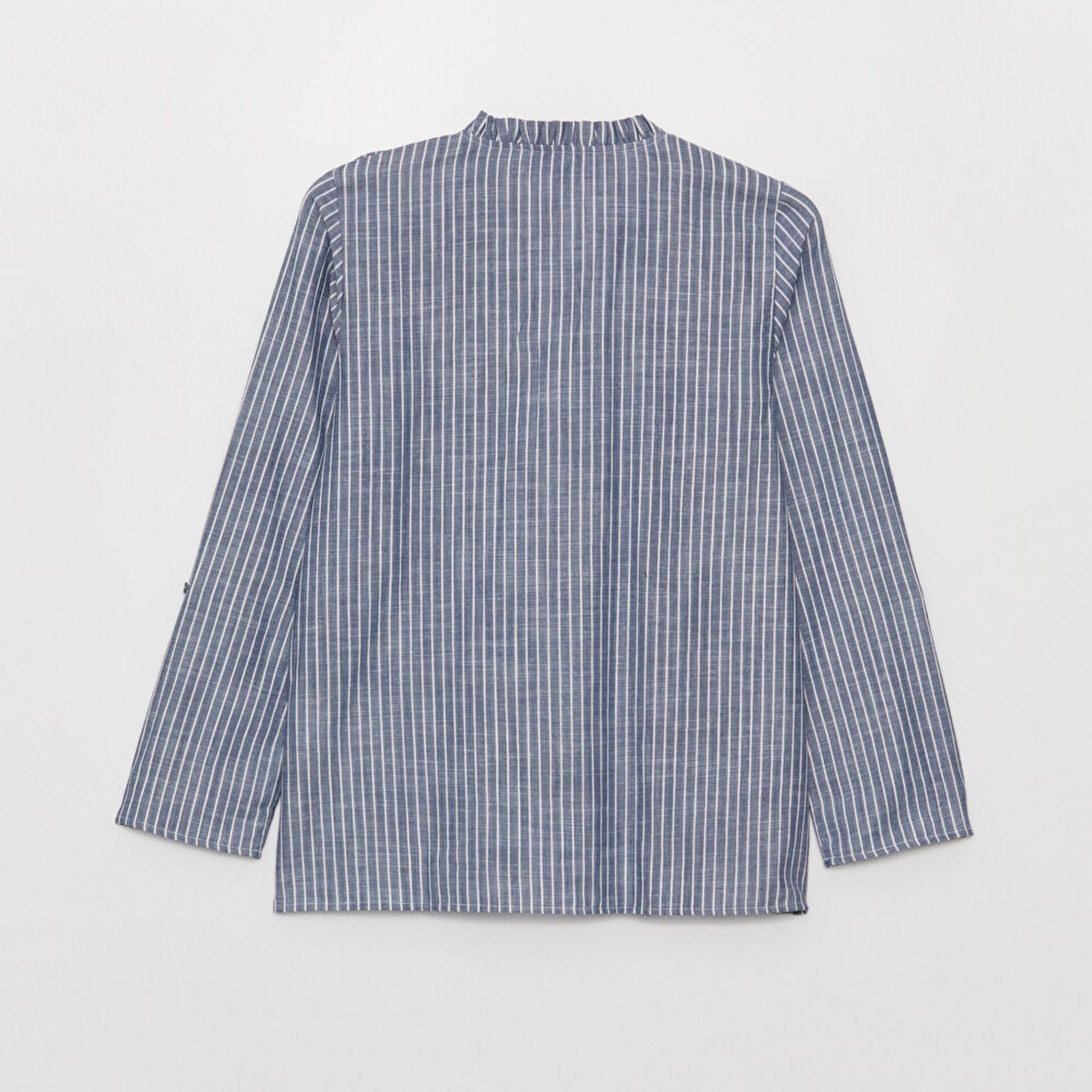 شومیز آستین بلند زنانه ال سی وایکیکی مدل Cizgili43221 - - 3