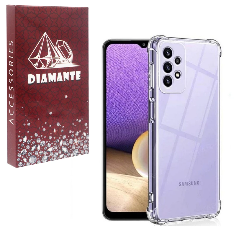 کاور دیامانته مدل بی رنگ مناسب برای گوشی موبایل سامسونگ Galaxy A23 4G
