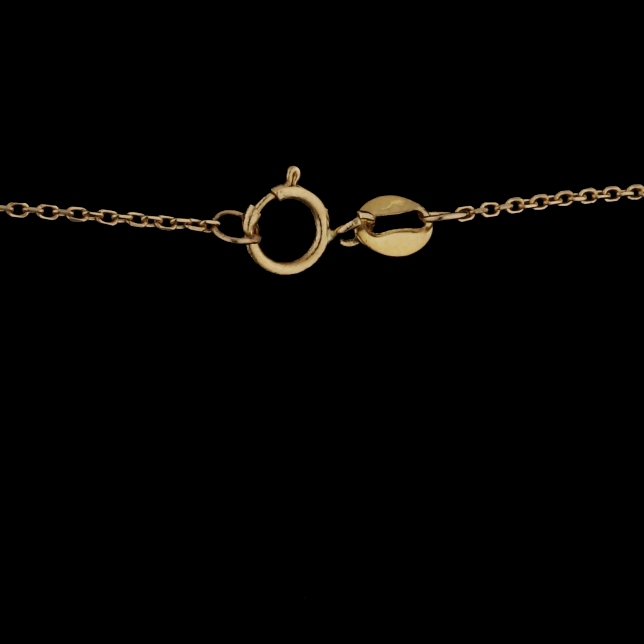 گردنبند طلا 18 عیار زنانه مایا ماهک مدل MM1832 طرح دم وال -  - 4