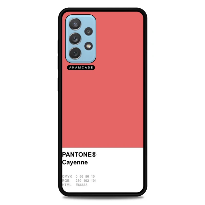 کاور آکام مدل AMC-WSGA72-PANTONE-26 مناسب برای گوشی موبایل سامسونگ Galaxy A72