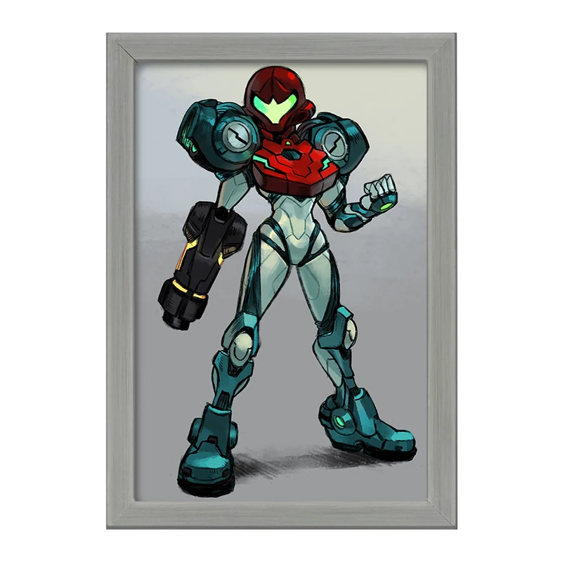 تابلو خندالو طرح بازی متروید (Metroid) کد 35622