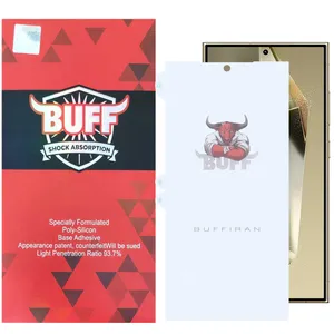 Buff HydroBull model screen protector suitable for Samsung Galaxy S24 Ultra / S23 Ultra / S22 Ultra