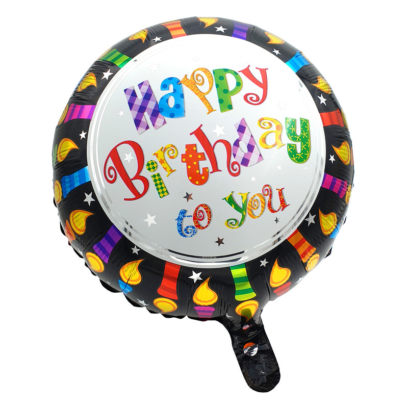 بادکنک فویلی مدل Happy Birthday طرح کاپ کیک بادکنک فویلی مدل Happy Birthday طرح کاپ کیک