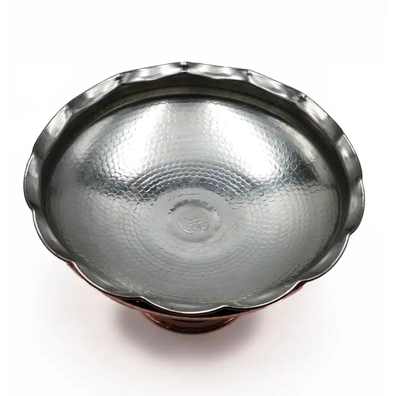 میوه خوری مسی مدل لبه دالبر کد 553