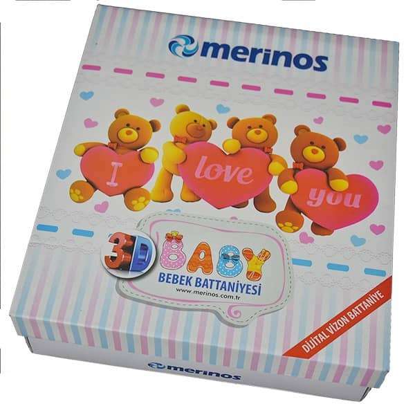 پتو نوزداي برند مرينوس سايز 110x140 سانتی متر