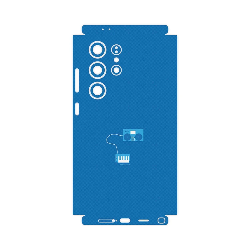 برچسب پوششی ماهوت مدل Minimal DJ Icon-FullSkin مناسب برای گوشی موبایل سامسونگ Galaxy S24 Ultra