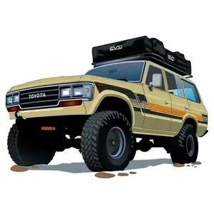 برچسب خودرو مدل fj62 کد 20