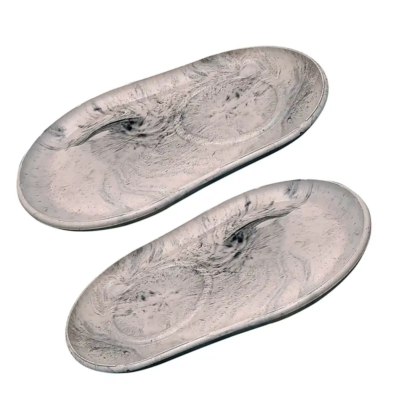 زیر لیوانی مدل بتنی طرح سنگ بسته دو عددی