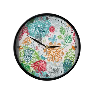 ساعت دیواری مدوپد طرح بیشه خیال مدل PAT00250