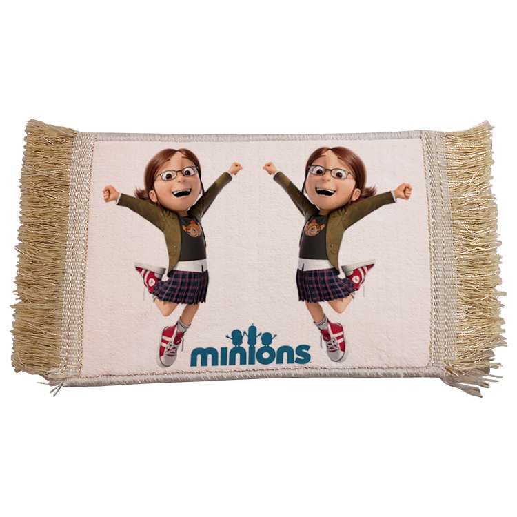 فرش ماشینی دیوارکوب مدل مینیون کد 20