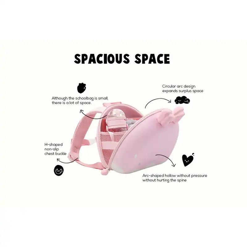 کوله پشتی بچگانه زوی زویی مدل  Pink Fruit Series  کد B8