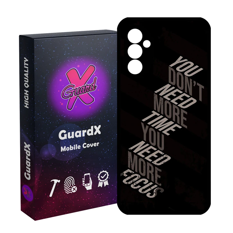 کاور گارد ایکس طرح متن مدل Glass10808 مناسب برای گوشی موبایل سامسونگ Galaxy A54 / A54 5G