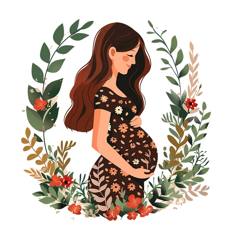 استیکر پارچه و لباس پاد آفرین مدل زن دختر مادر همسر کد S2986