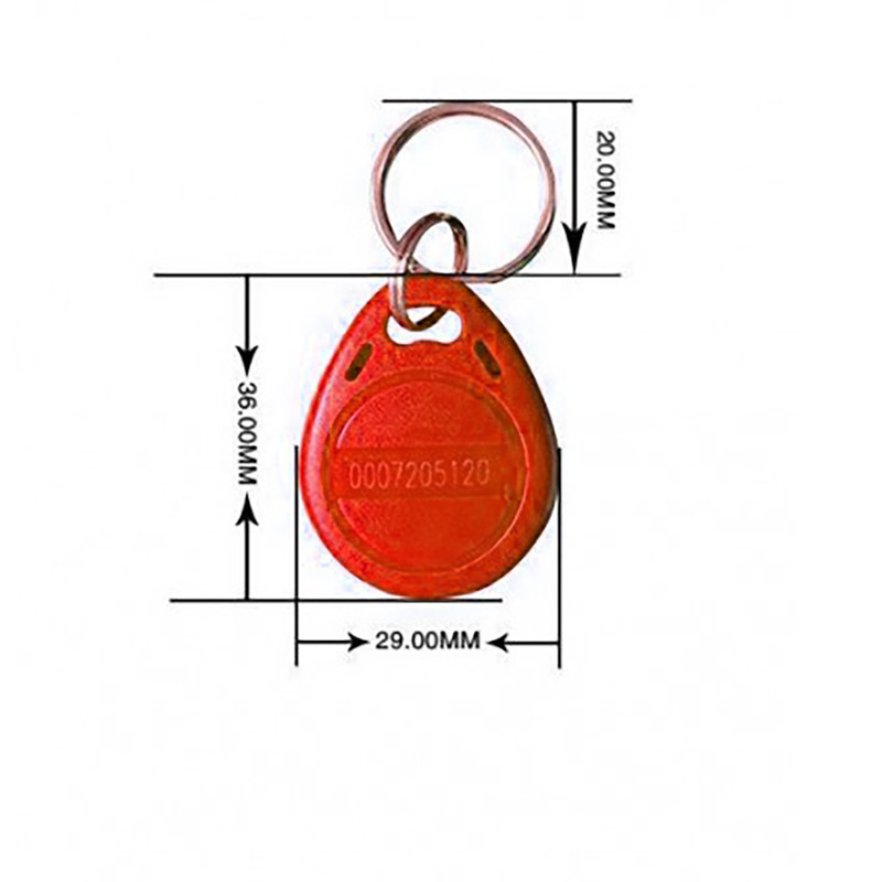 تگ جاسوئیچی RFID مدل 125KHz-redبسته 5 عددی