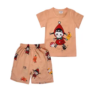 ست تی شرت و شلوارک دخترانه مدل Beuty Doll