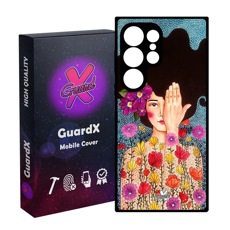 کاور گارد ایکس طرح دختر مدل 10144 مناسب برای گوشی موبایل سامسونگ Galaxy S25 Ultra