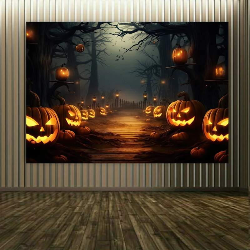 پوستر پارچه ای طرح هالووین کد PP2702