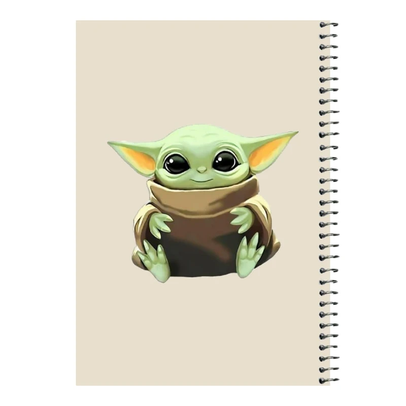 دفتر مشق 80 برگ اس جی مدل بیبی یودا کد 15