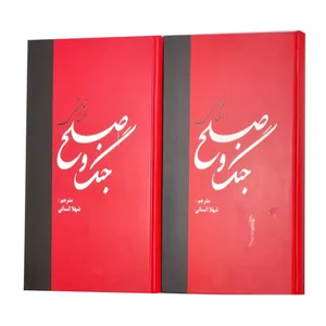 کتاب جنگ و صلح اثر لئون تولستوی انتشارات دبیر 2 جلدی
