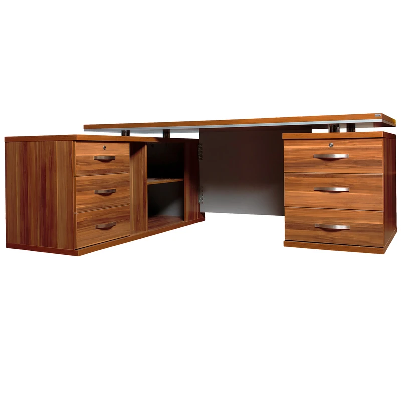 میز مدیریت هیراد مدل M801-MDF میز مدیریت هیراد مدل M801-MDF