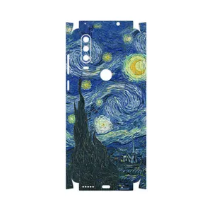 MAHOOT The Starry Night of van Gogh-FullSkin Cover Sticker for Motorola One Action