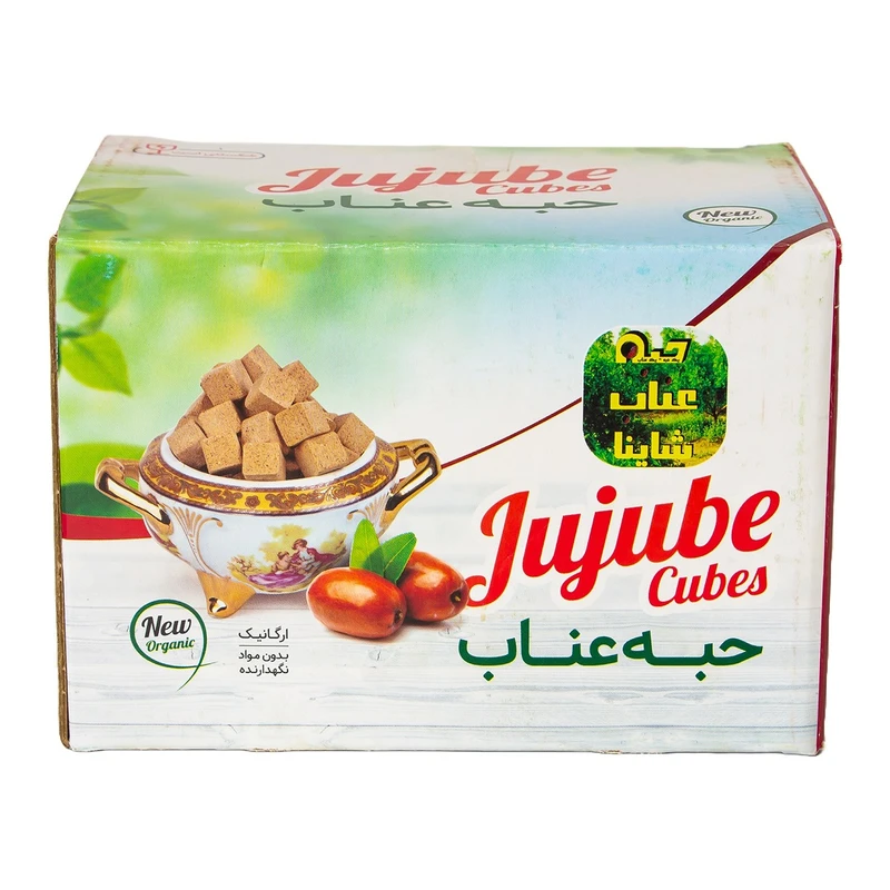 قند رژیمی کاکائو حبه عناب شاینا - 500 گرم