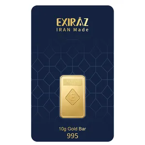 شمش طلا 24 عیار اکسیراز مدل 10G