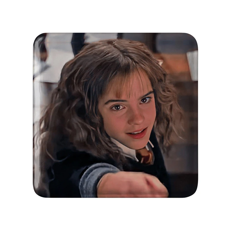 مگنت خندالو طرح هرماینی هری پاتر Harry Potter  مدل مربعی کد 19354