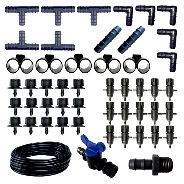 لوازم آبیاری قطره ای مدل Alfa-50 بسته 50 عددی