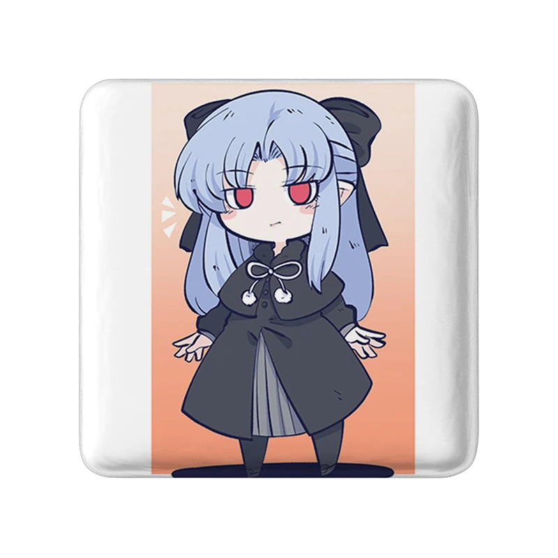 مگنت خندالو طرح بازی تسوکی هیمه‌ (Tsukihime) مدل مربعی کد 34531