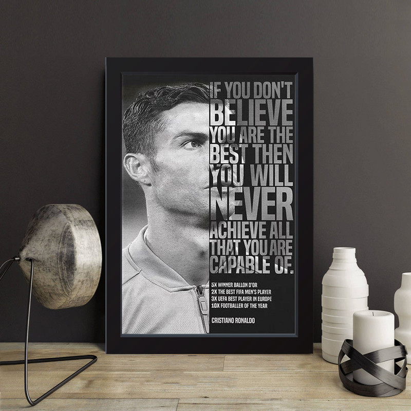 تابلو مدل انگیزشی Ronaldo رونالدو کدS1639-b تابلو مدل انگیزشی Ronaldo رونالدو کدS1639-b