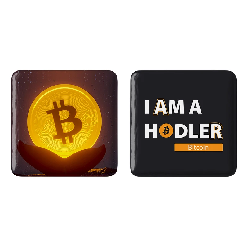 مگنت خندالو طرح ارز دیجیتال بیت کوین Bitcoin کد 1089710891 مجموعه 2 عددی