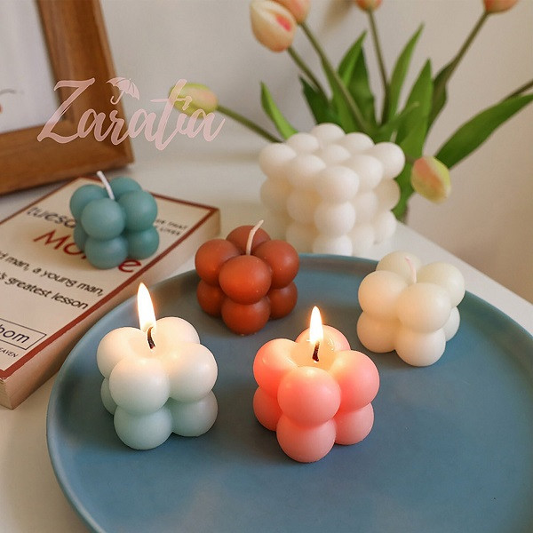 قالب شمع به گز مدل روبیک کد 3 بسته 3 عددی