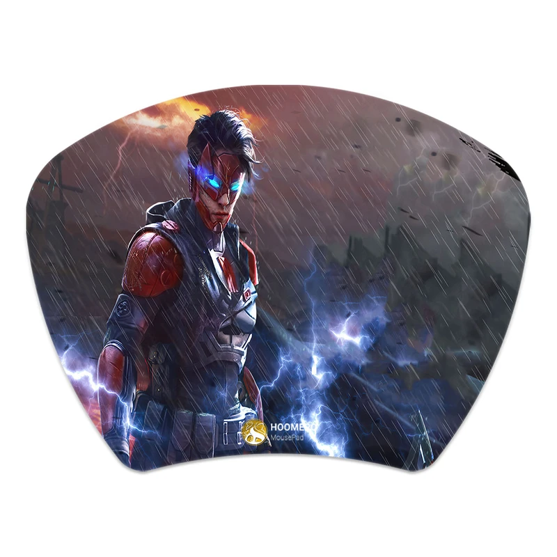 ماوس پد هومرو مدل MC397 طرح بازی گارنا فری فایر