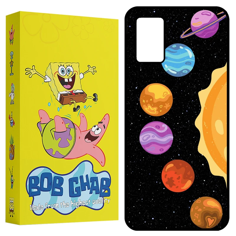 کاور باب قاب طرح سیاره مدل BCPA03S مناسب برای گوشی موبایل سامسونگ Galaxy A02s / M02s / A03s / F02s 