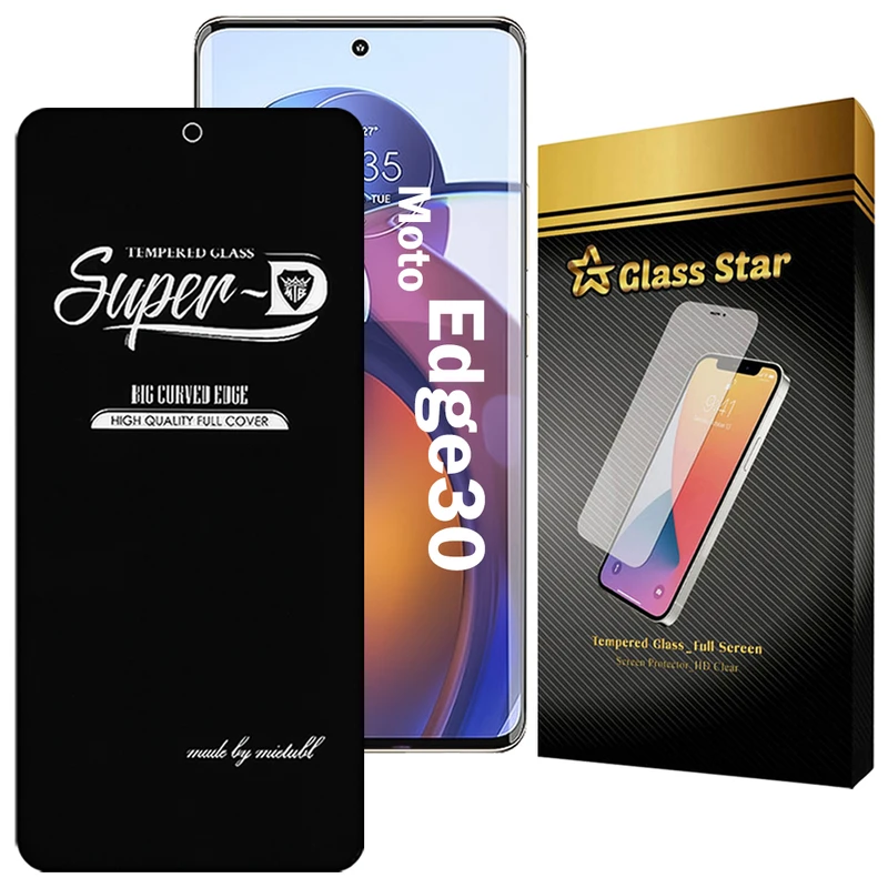 محافظ صفحه نمایش گلس استار مدل SUPERDNS مناسب برای گوشی موبایل موتورولا Moto Edge 30