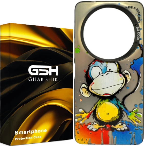 کاور قاب شیک مدل سوکول طرح مانکی  مناسب برای گوشی موبایل شیائومی Redmi A3 4G / A3X