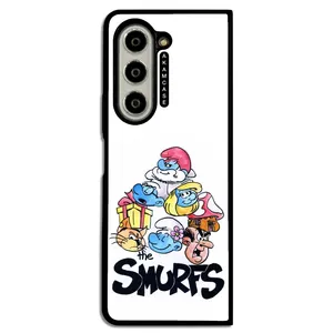 AKAM AMC-WSGZFOLD5-SMURFS-24 Cover For Samsung Galaxy Z Fold 5