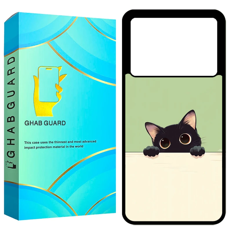 کاور قاب گارد طرح گربه مدل GCHPK60 مناسب برای گوشی موبایل شیائومی Poco X6 Pro / Redmi K70E