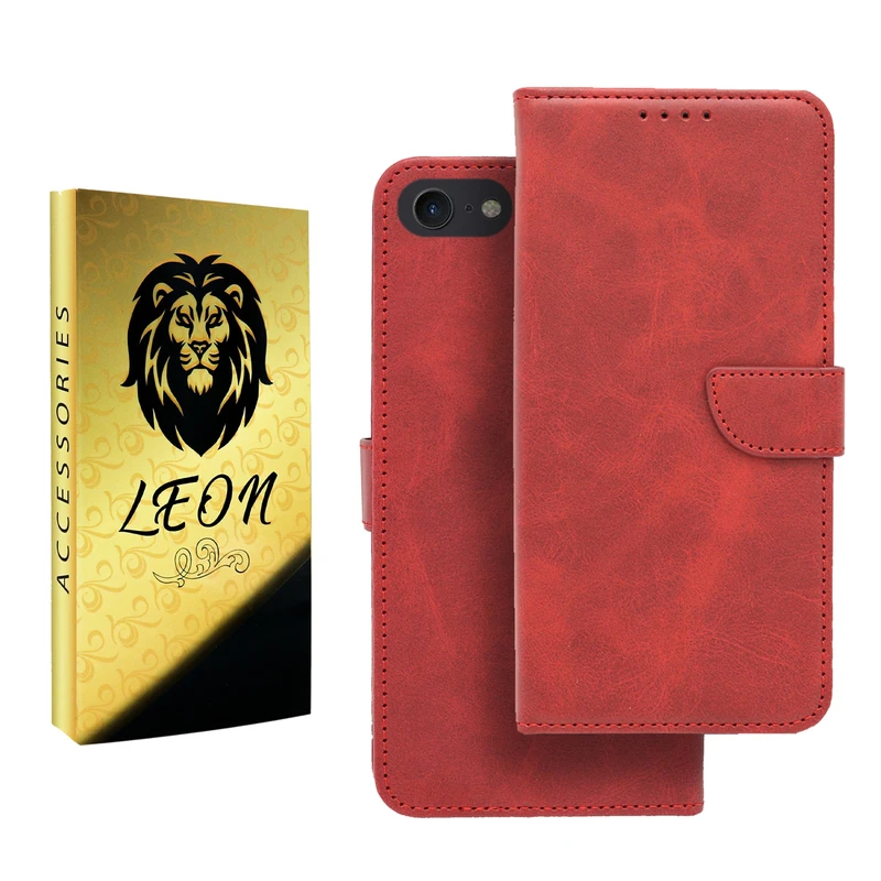 کیف کلاسوری لئون مدل Khoshi Yo مناسب برای گوشی موبایل اپل iPhone SE 2020