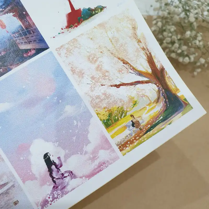 برچسب مدل وینتج رویایی طرح ژورنال اسکرپ بوک کد 03