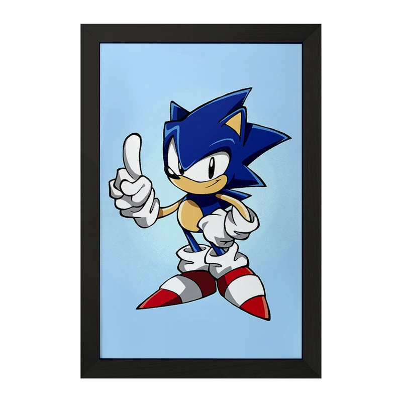 تابلو خندالو مدل سونیک (Sonic) کد 37021