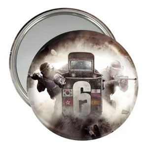 آینه جیبی خندالو مدل رینبو سیکس Rainbow Six  کد 10317