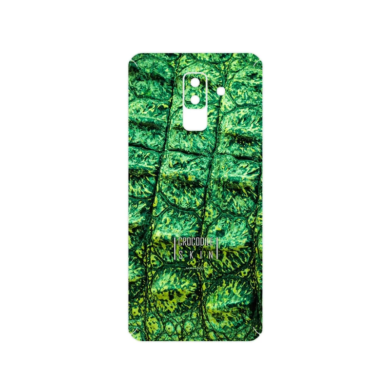 برچسب پوششی ماهوت مدل Crocodile Skin مناسب برای گوشی موبایل سامسونگ Galaxy A6 Plus 2018