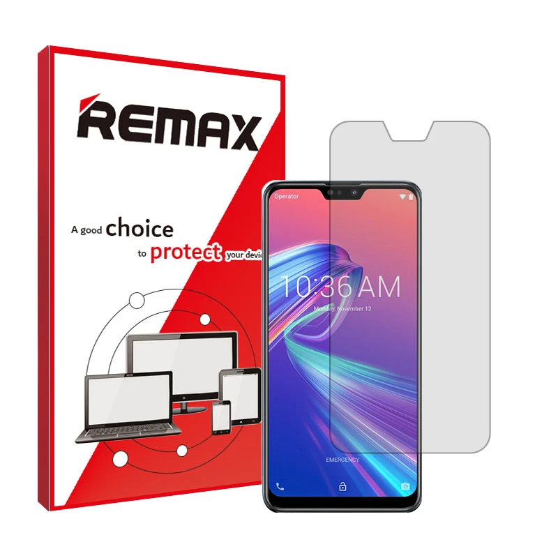 محافظ صفحه نمایش شفاف ریمکس مدل Resistant مناسب برای گوشی موبایل ایسوس Zenfone Max Pro (M2) ZB631KL 