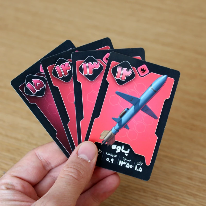 عکس شماره 15 : بازی فکری آتشبار مدل کارتی مناسب برای سن 6 سال به بالا