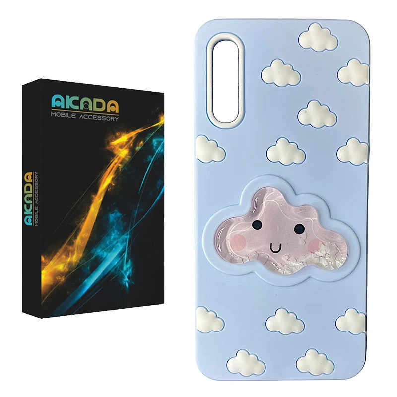 کاور آکادا مدل ابر سیلیکونی مناسب برای گوشی موبایل سامسونگ Galaxy A50/A50s/A30s