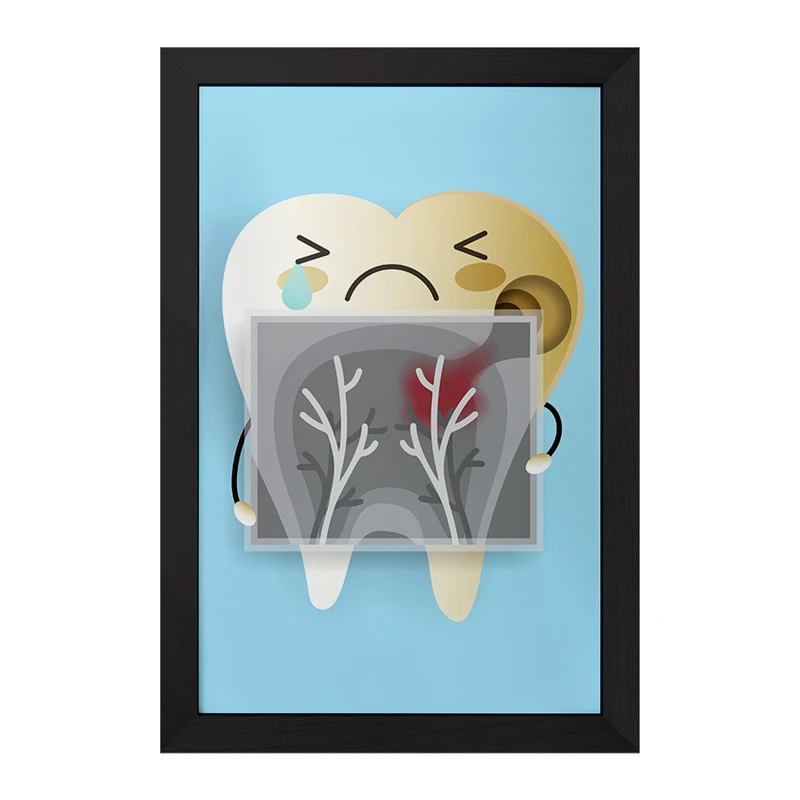 تابلو خندالو مدل دندان و دندان پزشکی کودکانه کد 36706