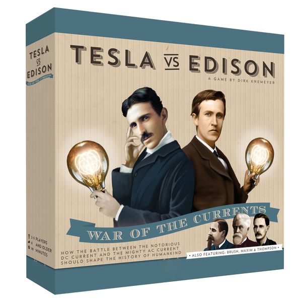 بازی فکری مدل تسلا و ادیسون Tesla Vs Edison : War of Current + Expantion