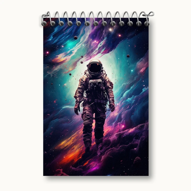 دفتر یادداشت 50 برگ خندالو مدل فضانورد کد F2655